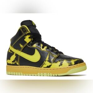 Nike Dunk High 1985 SP "yellow acid wash" -13M